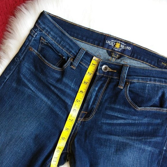 Lucky Brand Jeans 10 Blue Sofia Boot - Picture 7 of 9